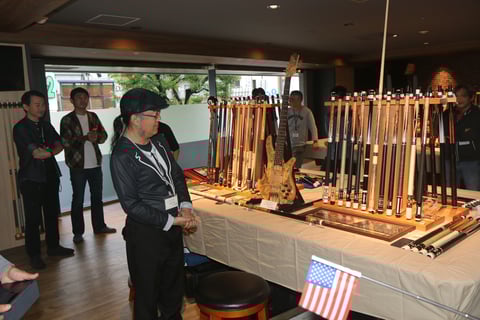 UK大原氏とブース