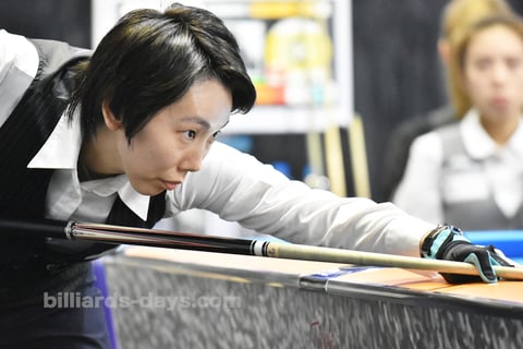 河原千尋　※今年の韓国グリ国際9ボールにて