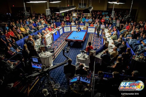 Photo Courtesy of U.S. Open 9-ball Championships & JP Parmentier