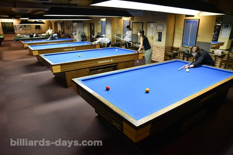 Held at Billiards Club KOBAYASHI in Tokyo.