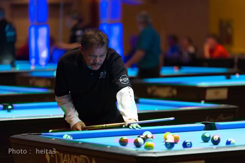 Efren Reyes　写真は今年のダービーシティクラシックにて