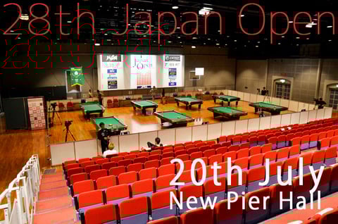 決勝会場『ニューピアホール』（東京・竹芝）