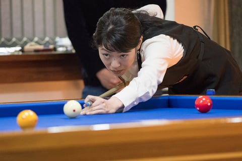 Orie Hida 　Photo : Carom Seminar 