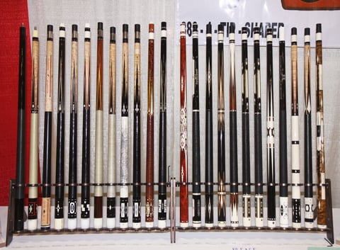 名品がずらりと並ぶブースにて(2010年)