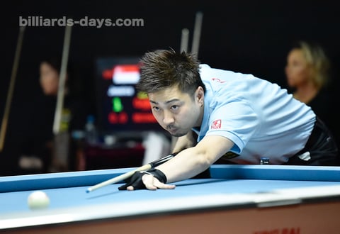 Naoyuki Oi won 2018 CBSA Beijing Miyun 9-Ball International Championship　※写真は2018 China Open