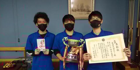 優勝の長崎大Aチーム