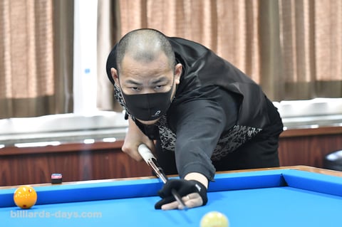 Takao Miyashita won 2020 All Japan Professional 3-cushion Championship, Adam Cup.