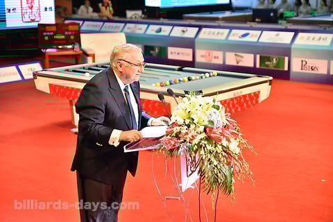 Ian Anderson　WPA President　※写真は2018 China Openにて