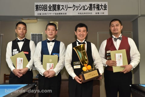 Ryuji Umeda (r2) won All Kanto Championship 2019.