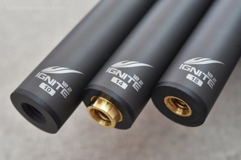 対応ジョイントの一部。左から10山、14山、18山