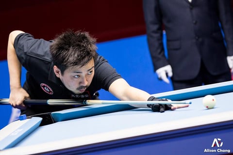 Naoyuki Oi  ©2018 Alison Chang / Taiwanese Passion for Pool