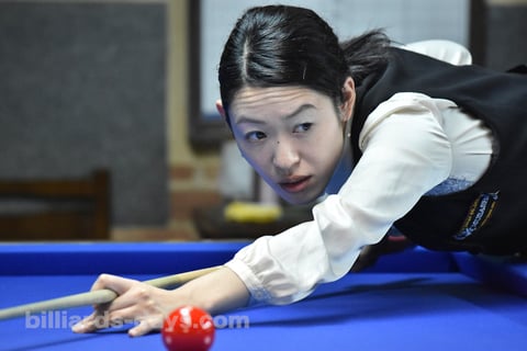 Orie Hida won 2016 All Japan Ladies 3-Cushion in Tokyo