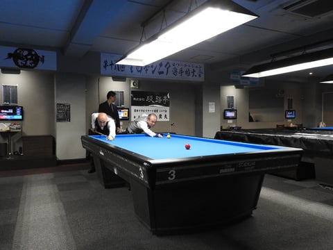 決勝戦のバンキング　Photo :  JPBF