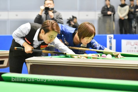 決勝戦のバンキング。相手は陳思明