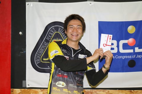 Shosuke Hamada won 2017 JPBA Grand Prix West stop#1 in Aichi
