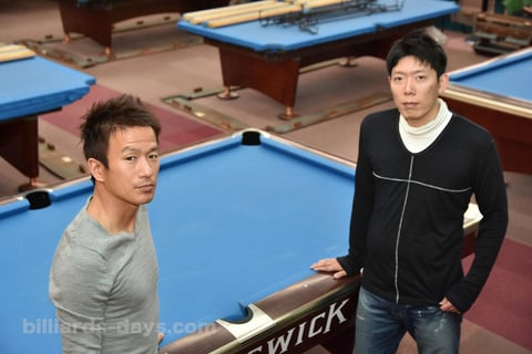 Mitsuaki Itsuno (left) & Daisaku Nishijima (right)