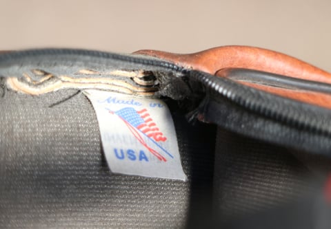 1988年製ケースのタグでは米国製を強調