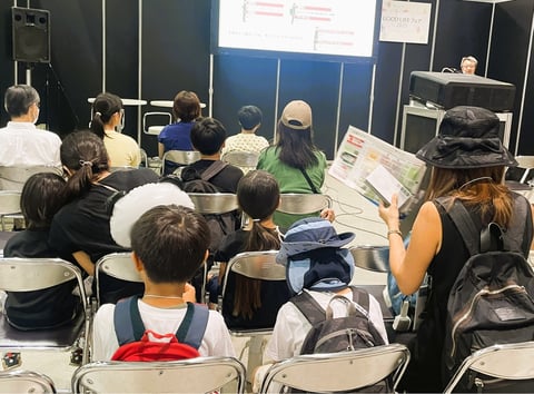 会場には沢山の方に集まっていただきました