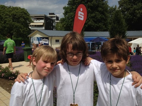 Dreifachsieg für Marvin, Justin und Philipp