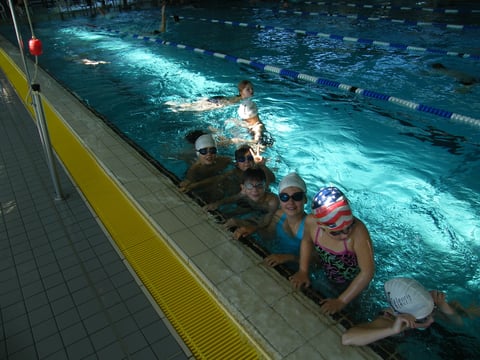 In der Mittagspause wurden noch einmal die Wenden geübt