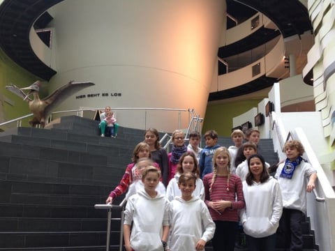 Die Gruppe im Klimahaus Bremerhaven