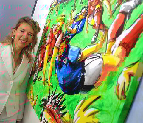 2006: Ballkunst im Bild, üstra Hannoversche Verkehrsbetriebe AG/Hannover