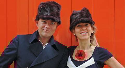 Die Künstler und Kommunikationsexperten Claudia und Frank Kundlinski