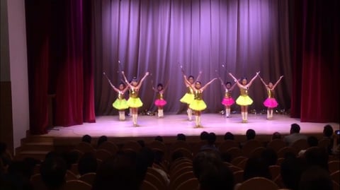 baton twirling event