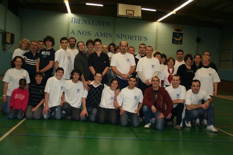 L'équipe après la journée du 20 décembre 2008