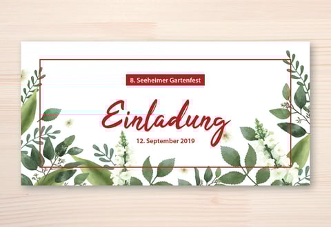 Einladungskarte (2019)