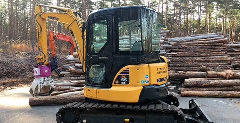 恩賜林ペレット工場