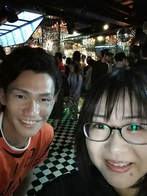 FCAWJ土井選手と記念撮影