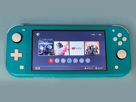 ニンテンドースイッチの修理後動作チェック