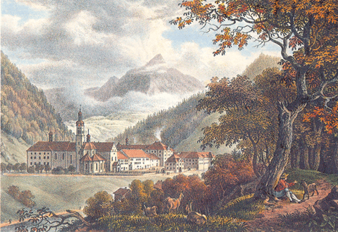 Klosteransicht 19. Jahrhundert