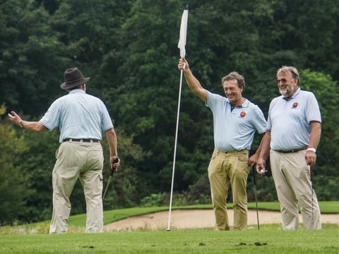 Herrengolf-Jahresausflug 2014, hier GC Neu-Ulm. Foto Rainer Sturm stormpic.de