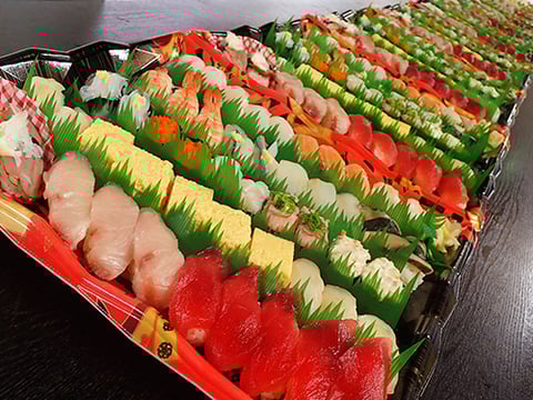 出前館　デリバリー　宅配寿司