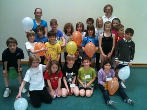 Die Aktiven der Gruppe nach der Siegerehrung