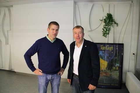 Dr. Michael Dickob und Dr. Christian Schürmann (Vorsitzender Talentis)