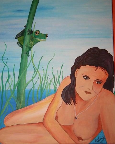 Acryl auf Leinwand   50 x 40 ...