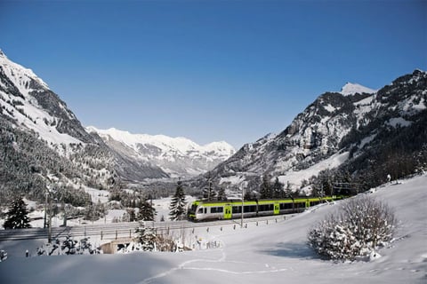 Der Lötschberger bringt Sie direkt nach Kandersteg