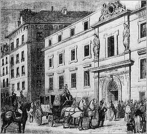 Le Conservatoire de musique de Paris au XIXe siècle (cliquer sur l'image)