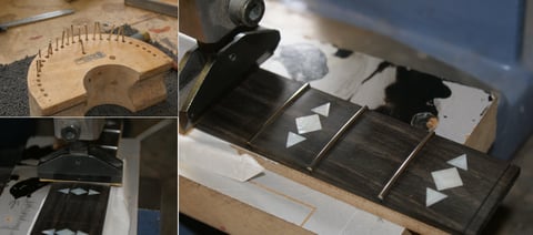 Bundierung mit Edelstahlbundstäben.