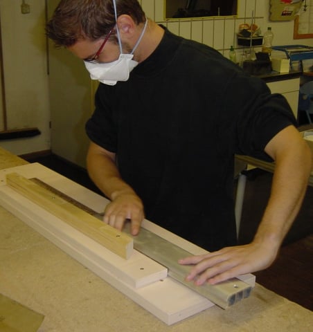 Schweisstreibende Arbeit.