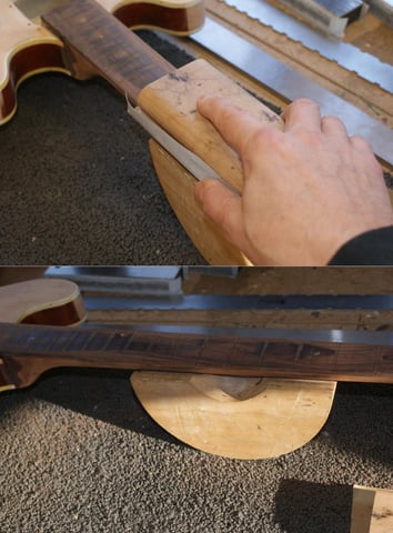 Hier ist erst einmal ein begradigen nötig. 