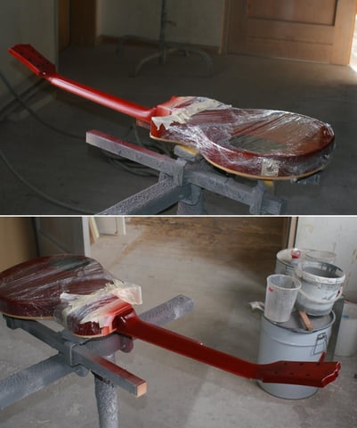 Die Problemstellen sind vor allem die Übergänge. Das erreichen des Farbtones ...