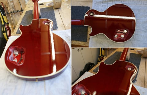 nach einem Lackaufbau und dem einfärben, kann mit Klarlack versiegelt werden.