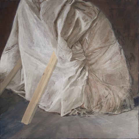 anna steinhäusler, "konstrukt", 2015, 60 x 60 cm, eitempera auf leinwand – erlas galerie