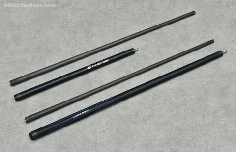 BD〉栗林達プロ使用。ユニバーサルのカーボンブレイクキュー BD〉栗林達プロ使用。ユニバーサルのカーボンブレイクキュー