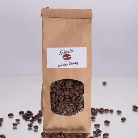 Schneider Kaffee italienische Roestung im Kaffeesack