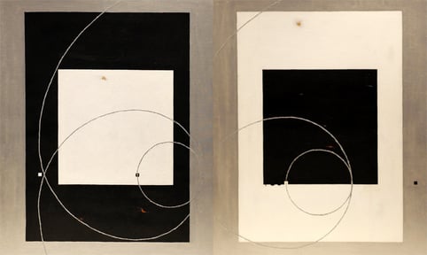 Body & Image 3   1460mm×920mm (730mm×920mm each)  F30×2   Acrylic  2013